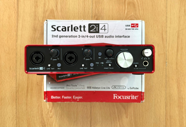 Focusrite Scarlett 2i4 2nd Gen