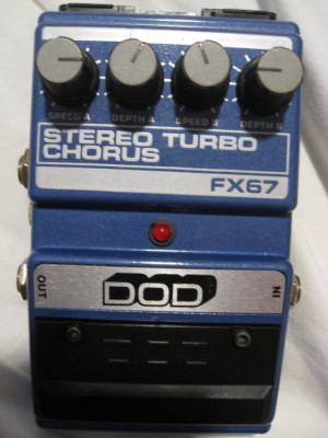 DOD Stereo Turbo Chorus FX67 Dual Chorus 1988 USA
