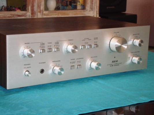 amplificador vintage akai am 2400