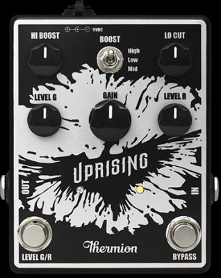 Ther­mion Upri­sing Overdrive Booster pedal guitarra