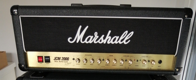 Cabezal Valvulas Guitarra Marshall  JCM2000