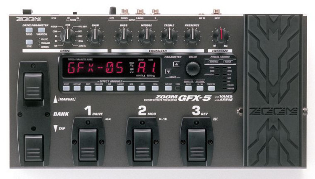 Zoom GFX-5 Procesador de guitarra