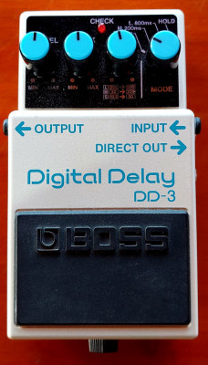 Pedal de Efectos Delay Digital DD3 Boss