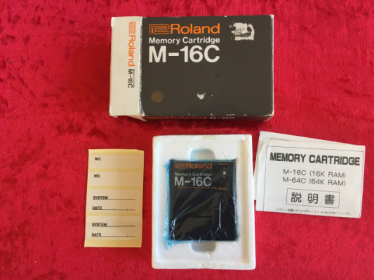 Tarjeta memoria Roland M-16C
