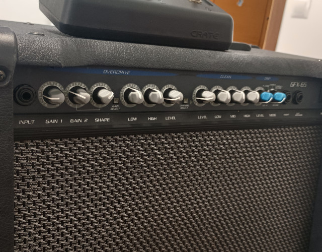 Amplificador Crate GFX65 Made in Usa