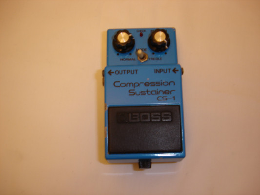 Boss CS-1. Compression Sustainer. Made in Japan de los 80´s.