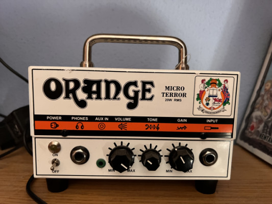 Amplificador cabezal Orange Micro Terror 20W