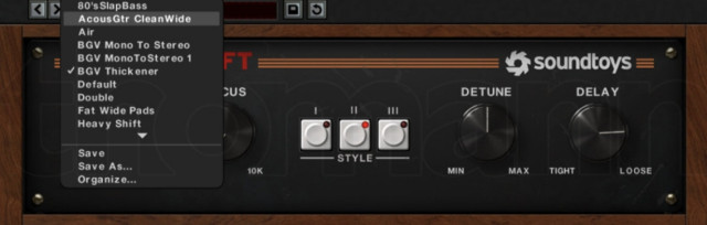 Soundtoys Microshift