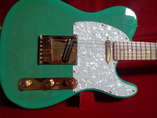 Fender telecaster Richie kotzen verde