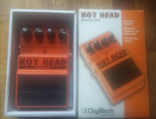 Digitech Hot Head Distortion. Como nuevo. Cambios