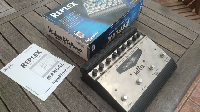 envío incluido: Hughes&Kettner Replex doble Delay+Reveb a Válvula