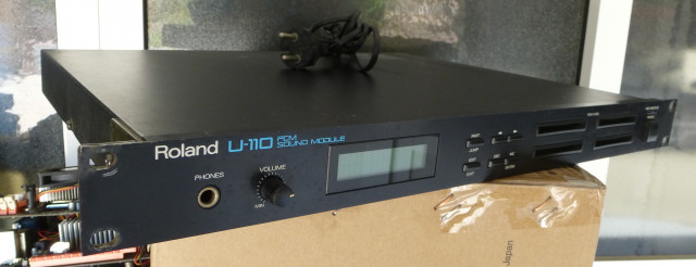 Módulo de sonidos MIDI Roland U-110