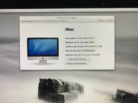 IMAC 21,5 16GB RAM