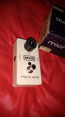 MXR Microamp, Booster