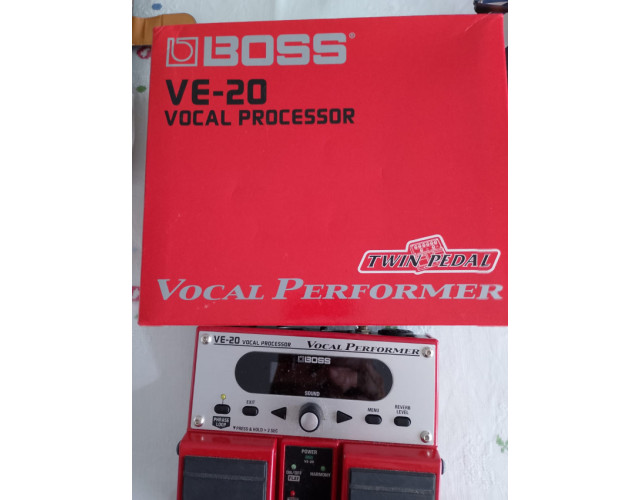 Boss VE-20 Vocal Performer | Full Set: Caja y Fuente Original