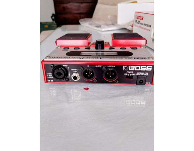 Boss VE-20 Vocal Performer | Full Set: Caja y Fuente Original de