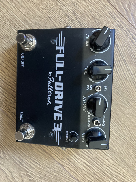 Fulltone Full-Drive 3 pedal OD/distorción