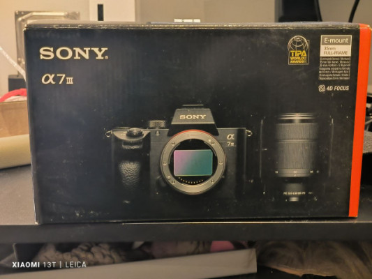 Sony Alpha 7 M3 y SEL2870