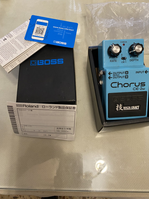 Boss CE-2W Chorus Waza Craft (Made in Japan)