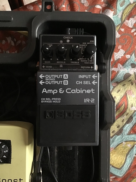 Boss ir2 amp cabinet editado