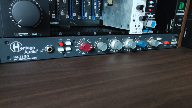 Heritage Audio HA73 EQ preamp