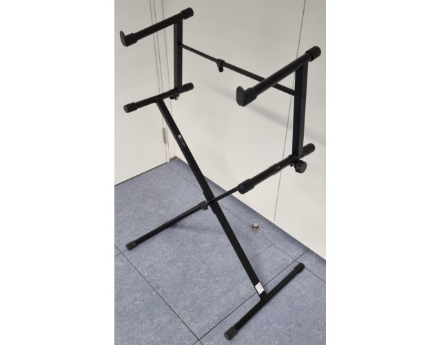 Soporte 2 teclados + banqueta
