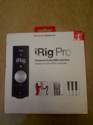 interface audio Irig Pro