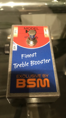 BSM HS Treble booster + tc electronic Dark Matter