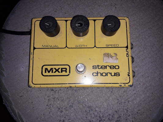 Pedal chorus mxr