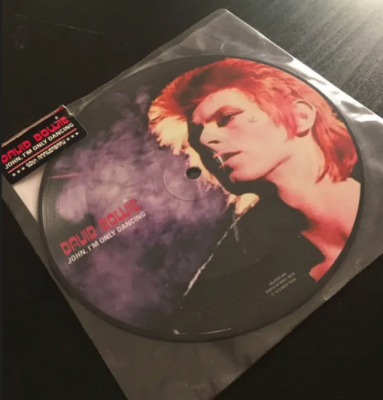 David Bowie John I'm Only Dancing Picture disc 7"
