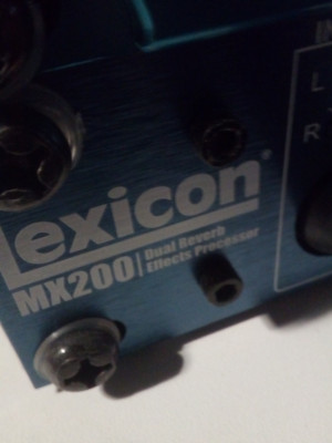 Lexicon MX200 Dual Reverb Effects Processor