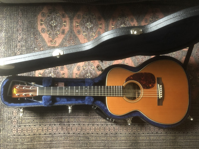 Guitarra Atkin 037 Aged / pickup k&k pure mini volume