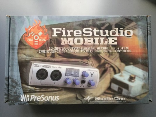 Tarjeta Presonus FireStudio mobile