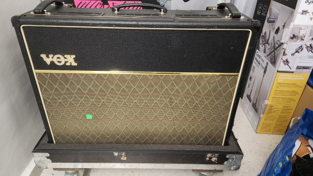 Vox AC30 CC2 con flight case