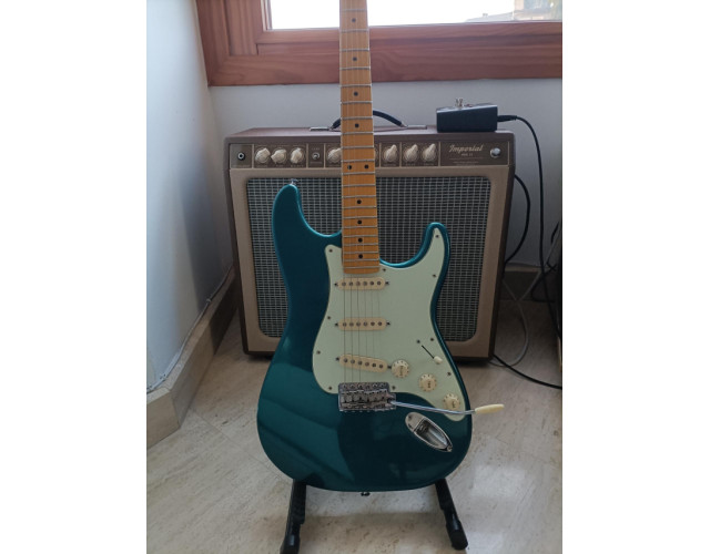 Vendo cuerpo stratocaster sherwood green nitro