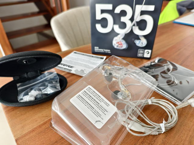 Auriculares Shure SE535 clear