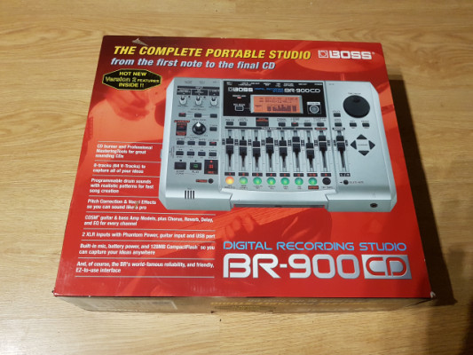 Grabadora multipista BOSS BR-900 CD version 2 br900 Impecable!