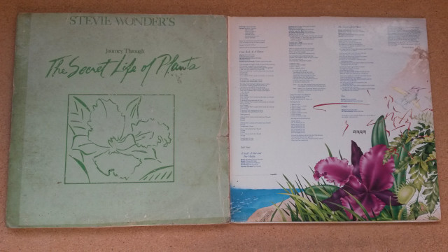 Stevie Wonder: Journey Through The Secret Life Of Plants, dos vinilos.