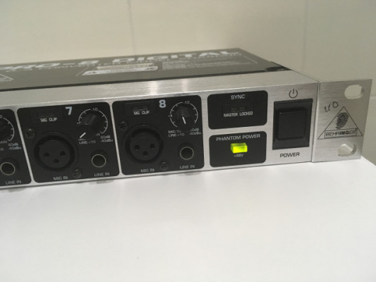 behringer ADA8000 convertidor ADAT 8 canales