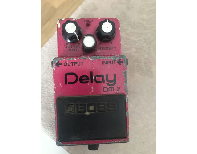 Boss Delay Dm2 - 1983 - MN3205 Made in Japan. Black Label