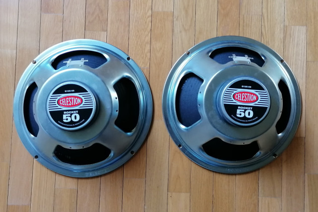 2 Celestion Rocket 50