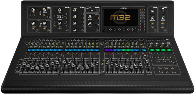 Mesa de mezclas MIDAS M-32 LIVE + Stagebox MIDAS DL32 + Rulo cable PINANSON