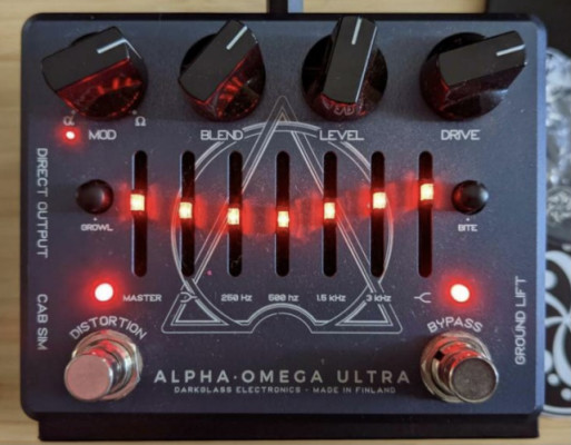 Pedal Darkglass Alpha Omega Ultra (((NUEVO)))