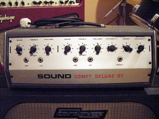 Cabezal Sound Comet Deluxe RT, VOX AC30 RVB+TREM. Envío incluido.