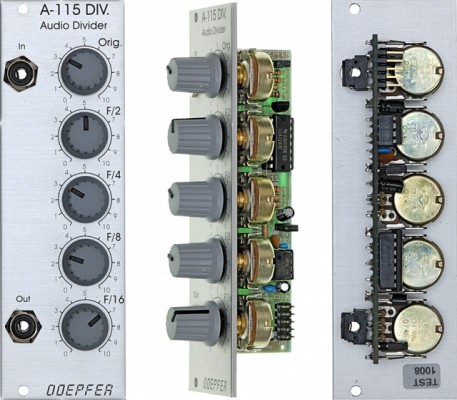 Vendo módulos Eurorack Doepfer A-146 LFO2 y A115 Audio Divider