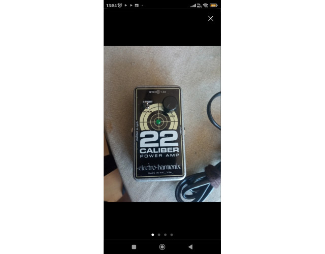 Etapa potencia formato pedal Electro Harmonix caliber 22