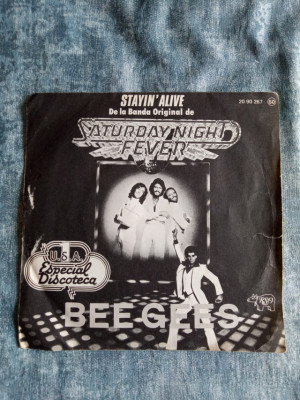 Vinilo - Bee Gees ‎– Stayin' Alive - Especial Discoteca