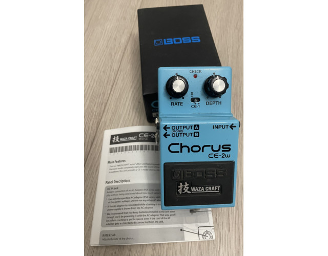 Pedal BOSS Waza Craft Chorus CE-2w (Envío incluido)