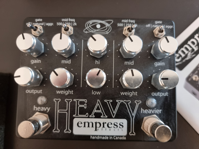 empress effects heavy pedal distorsion