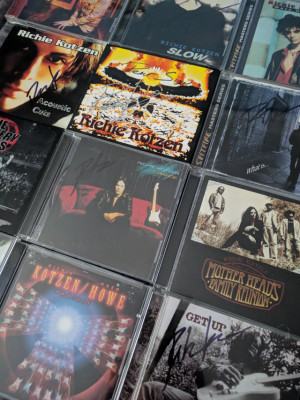 CDs firmados de Richie Kotzen